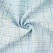 Green-Blue-White Spence Bryson Gingham Check Linen Woven Fabric By the Yard